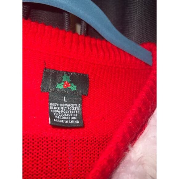 Ugly Christmas Sweater Xmas Size Large - Picture 2 of 3